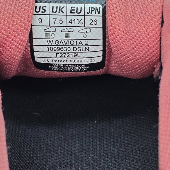 Hoka One One Gaviota 2 Womens Dark Shadow Lantana 1099630-DSLN Sz 9 - Picture 8 of 13